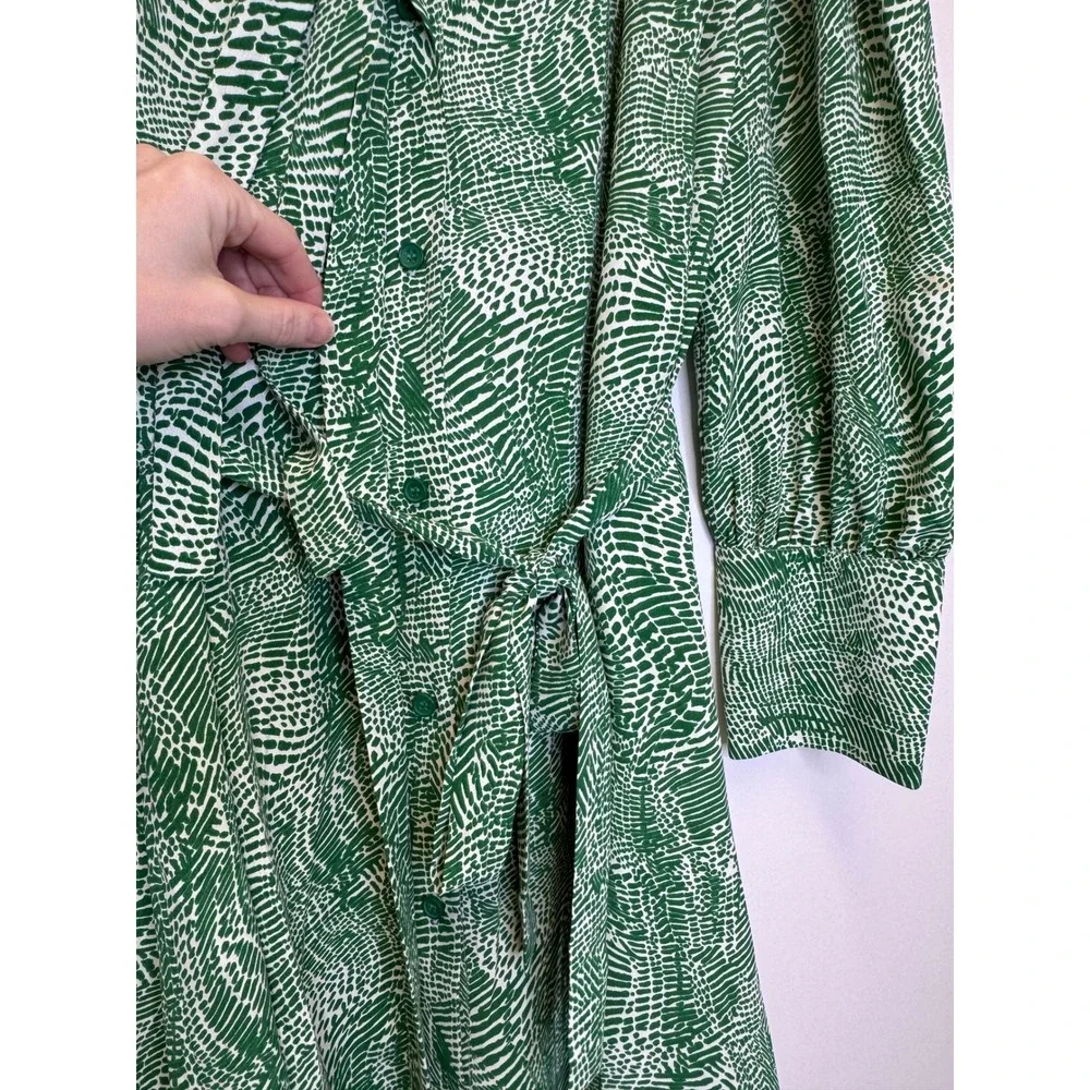 Topshop green white